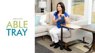 Able Life Able Tray - Multipurpose Swivel TV Tray and Standing Support Handle