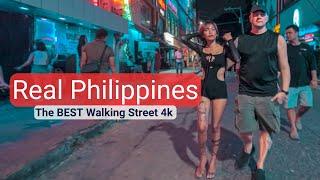 The Women of Walking Street, Angeles City Philippines, Real Scenes 4k vlog