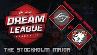 Team Secret vs Virtus.Pro / Bo3 / DreamLeague Season 11 Stockholm Major  / Dota 2 Live