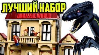 LEGO Мир Юрского периода 2 Индораптор Нападение в поместье Локвуд 75930 Обзор