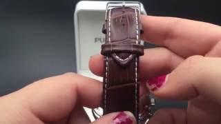 Chronos Watches Brown Leather Watch PT3663