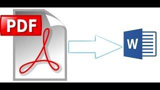 How To Convert PDF to Word Without Software