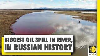 Ambarnaya river turns Crimson as 21,000 tonnes of diesel leaks in water | Russia | World News