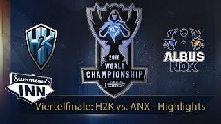 H2k Gaming vs Albus NoX Luna | Highlights Season 6 World Championship Viertelfinale