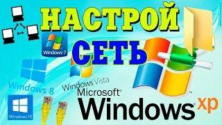 Локальная сеть между Windows XP, Vista, 7, 8 и 10