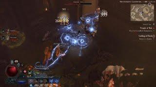 Diablo IV When Your Build Works Perfectly Right! Lightning Cooldown Unstable Currents Shock Sorcerer