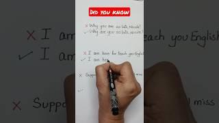 correction of errors in english grammar | sentence correction | english errors #shorts #english