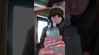 Water Tap Frozen at -8° While Solo Camping in NZ Mountains  #solocamping #survival #wintercamp