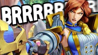 This Damage Furia Build Should Be ILLEGAL! (Paladins Furia Gameplay)