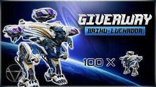 [WR]  14.2 Million DAMAGE (Baihu Luchador GIVEAWAY) – Gameplay | War Robots