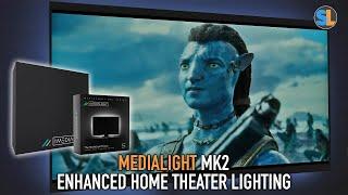 MediaLight MK2 Flex Home Theater Bias Lighting | Enhance Movie Watching