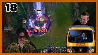 IL FAZZONE SI SCATENA   IL CARRO A VAPORE     - Lol Italia Highlights 18