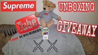 Supreme Steiff Teddy Bear unboxing /GIVEAWAY CLOSED