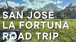 What The Drive from SAN JOSE to LA FORTUNA is like! (where to stop, roads, and more)