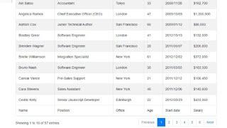 Tutorial cara membuat datatables dengan bootstrap 4