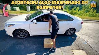 Aconteceu algo inesperado no dumpster dos Estados Unidos!