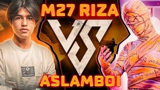 ASLAMBOI vs M27 RIZA KIM KUCHLI // TDM M24 // JANJAL BOʻLDI  #pubgmobile #aslamboi #m27_riza