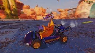 Crash Team Racing Nitro Fueled Time Trial - Dingo Canyon