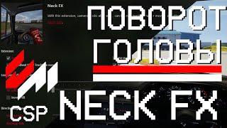 Neck FX Configuration for Assetto Corsa | Custom Shaders Patch