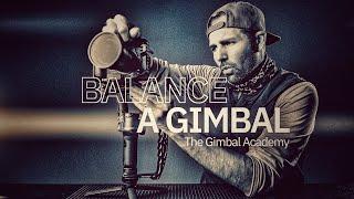 HOW TO PERFECTLY BALANCE A GIMBAL // ZHIYUN WEEBILL S // THE GIMBAL ACADEMY