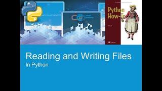 Reading And Writing Files with Python