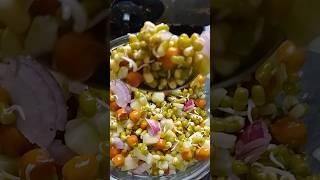 High protein sprout salad #cookwithhusnearra #sprouts #protein #salad #weightloss #diet #gym #shorts