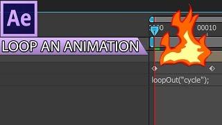 After Effects Tutorial: Loop an animation with an expression