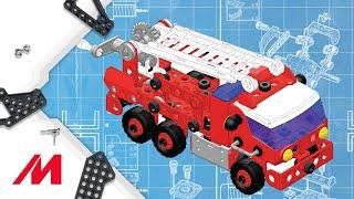 Meccano/Erector Junior | How To Build the Junior Rescue Fire Truck