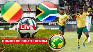 Congo vs South Africa 1-1 Live Africa Cup Nation Qualifier Football Match Score Bafana Highlights