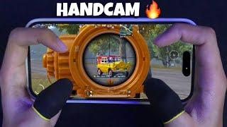 120 FPS + 4 Finger Gyroscope !?  HANDCAM iPhone 14 Pro  PUBG Mobile