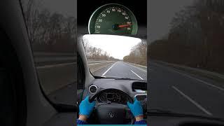 Renault Kangoo II 1.2 TCe on the Autobahn #shorts