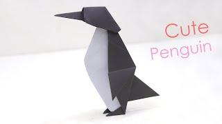 How to Make an Origami Penguin - Paper Penguin Crafts