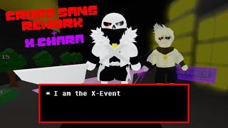 Cross Sans + X Chara - Roblox: Undertale Judgement Day