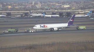 FedEx cargo plane makes emergency landing