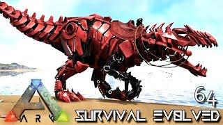 ARK: SURVIVAL EVOLVED - TEK GIGANOTOSAURUS TAME TEK GIGA !!! E64 (MODDED ARK EXTINCTION CORE)