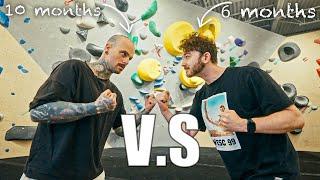 Day 49 - Who is the better climber?? We decided to have a little friendly challenge!