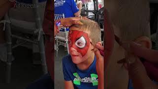  Spider-Man Design  (936)232-0797 #facepainting #facepainter