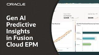 Predictive Insights in Oracle Fusion Cloud EPM: Demo