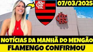 EXCELENTE NOTÍCIA! Notícias Do Flamengo Hoje: (07/03/2025) | Edição 2 (Tarde)