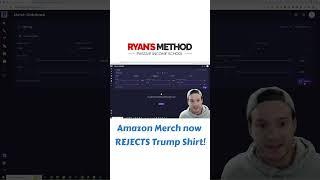 The #1 Best-Selling Niche on Amazon Merch is now REJECTED! #shorts