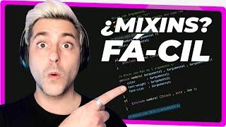  MIXIN en SCSS | Tutorial en español para aprender SASS CSS  *DESCÁRGATE el código*