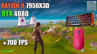 RTX 4080  + Ryzen 9 7950X3D | Fortnite CHAPTER 2 REMIX | 700+FPS | 1920x1080 | Ranked