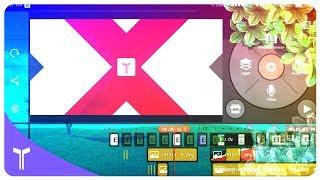 How to make 2d intro using kinemaster / make cool CLEAN logo on android