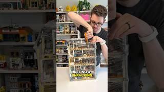 Unpacking a LEGO apartment #lego #apartment #moving