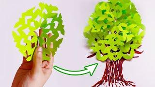 Happy World Environment Day Paper Chain Tree #shorts #youtubeshorts