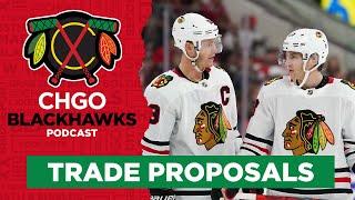 Your Crazy Chicago Blackhawks Trade Proposals | CHGO Blackhawks LIVE Podcast