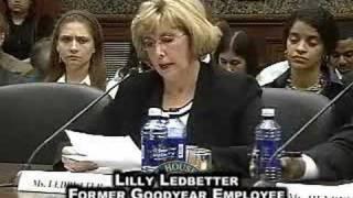 Ledbetter v. Goodyear Equal Pay Hearing: Lilly Ledbetter