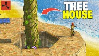 I Built the ULTIMATE Tree House Using Rust’s New Climbable Trees