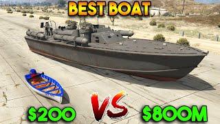 GTA 5 CHEAP BOAT VS EXPENSIVE BOAT (WHICH IS BEST?)