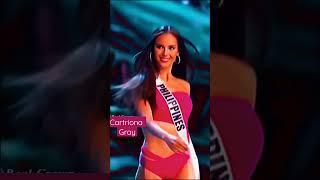 Catriona gray on her famous and iconic lava walk. #missuniverse #catrionagray #lava #philippines